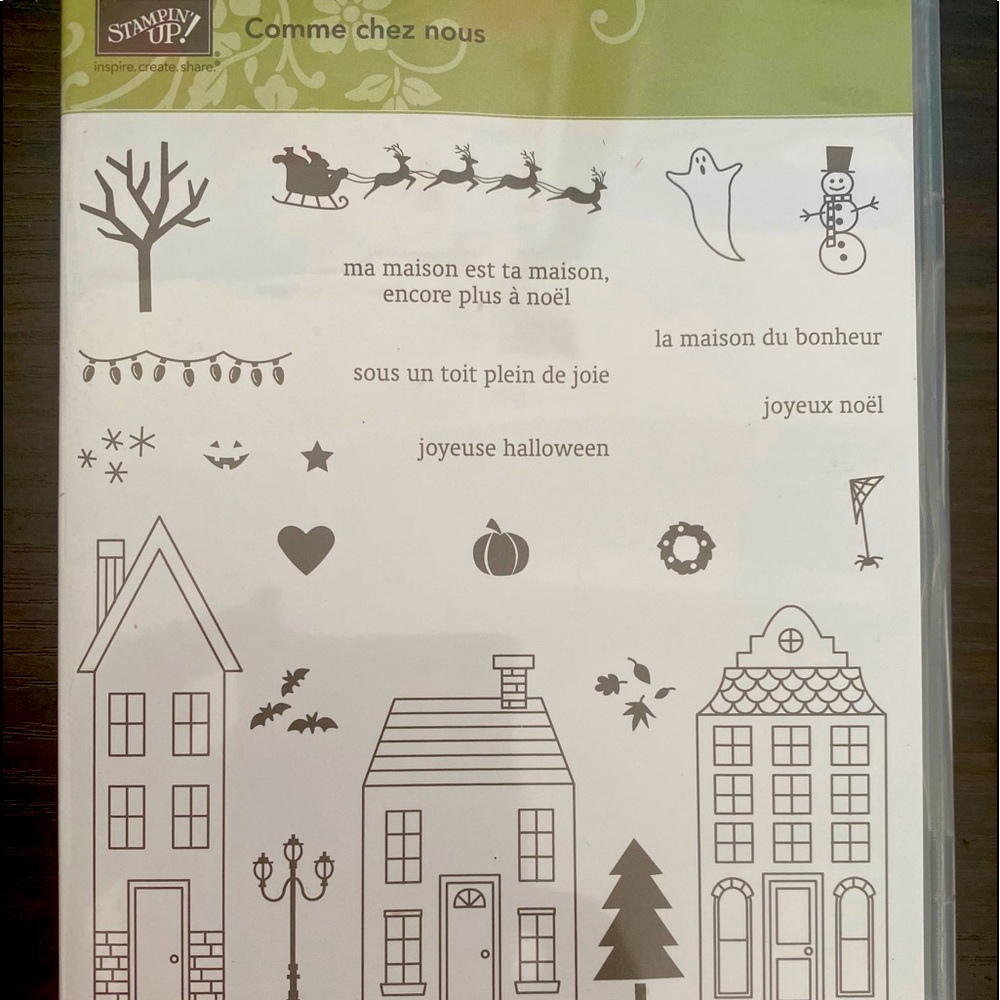 Stampin up! Photopolymer holiday Stamp set